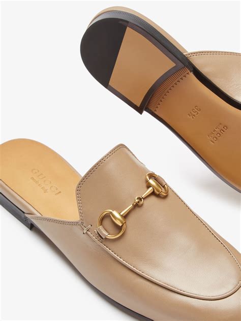 gucci loafers mule|Gucci princetown mules beige.